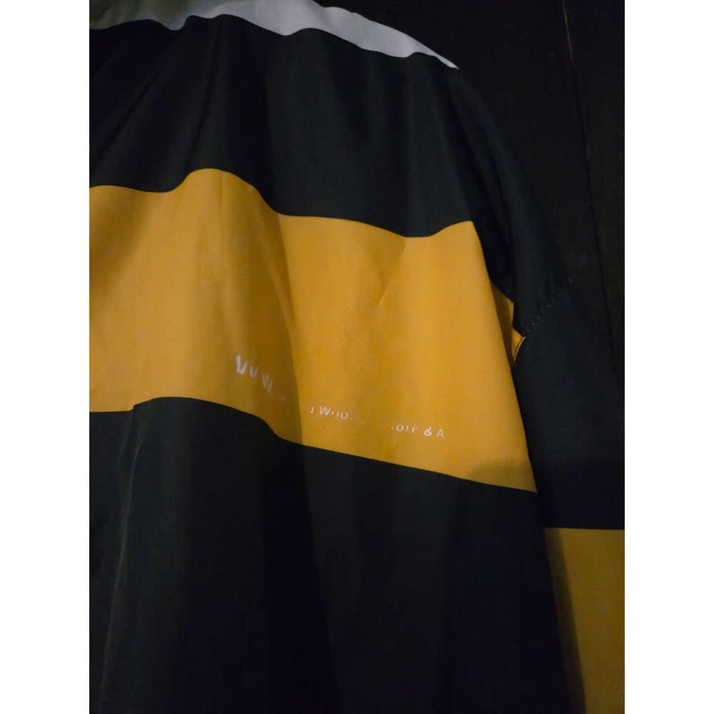 Wood Wood W.W. Emmett Jacket AW18.3 Retro Colorblock Rain Windbreaker Mens Sz L - Picture 3 of 6